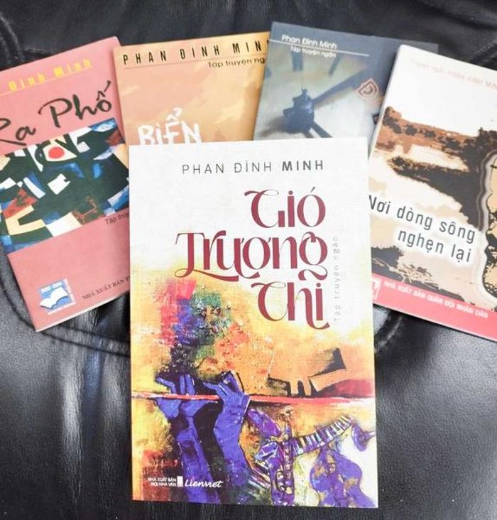 Một số tác phẩm của Phan Đình Minh.