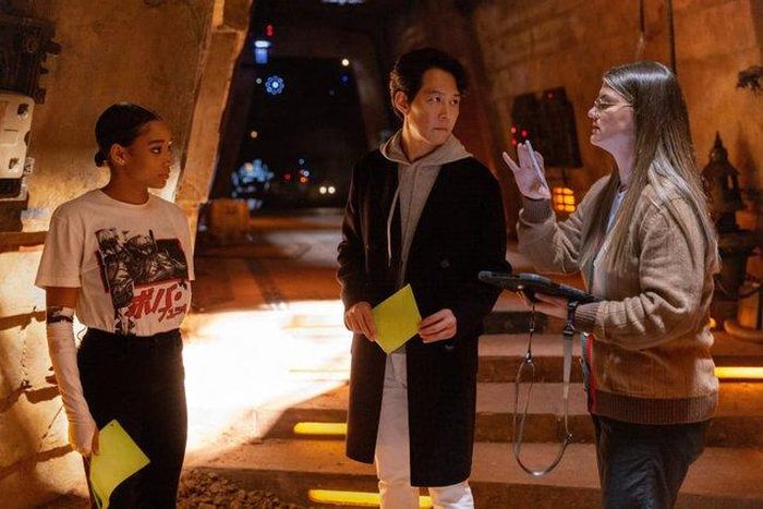 Lee Jung Jae đang qyauy phim ở London (Anh)