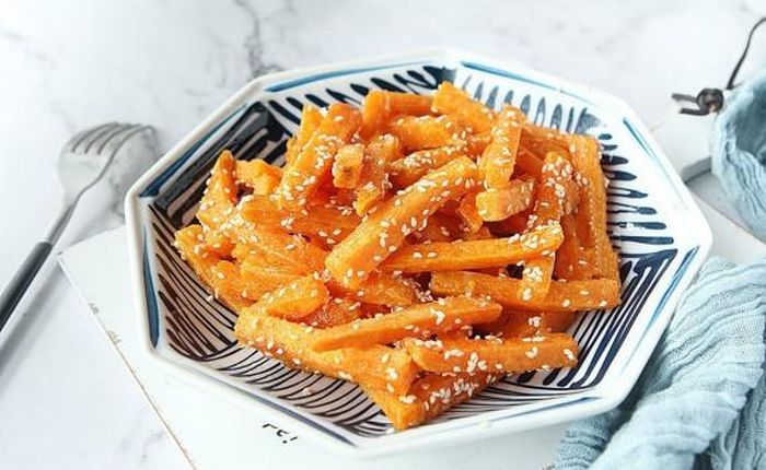 Khoai lang chứa nhiều chất Beta carotene có khả năng bảo vệ cơ thể khỏi những tác nhân gây ung thư. Ảnh minh họa.