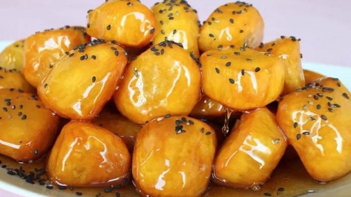 Khoai lang tốt cho sự phát triển khỏe mạnh của cơ xương, tim mạch và các chức năng thần kinh. Ảnh minh họa.