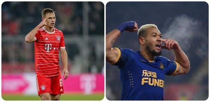 Kimmich và Joelinton cùng "bắt chước" kiểu ăn mừng của Rashford trong cùng một ngày