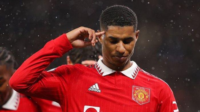 Rashford và kiểu ăn mừng đang trở thành "trend" trong giới cầu thủ