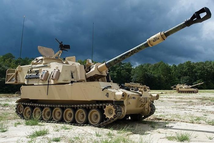 Pháo M109. Ảnh: Military Today