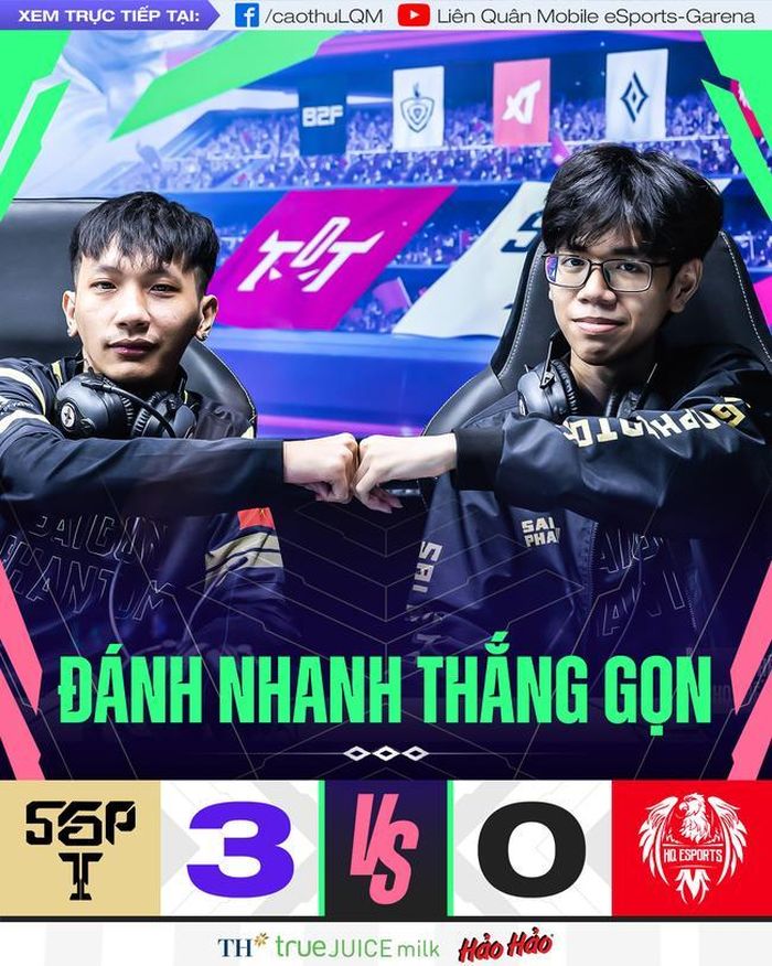 Saigon Phantom khẳng định đẳng cấp của nhà ĐKVĐ