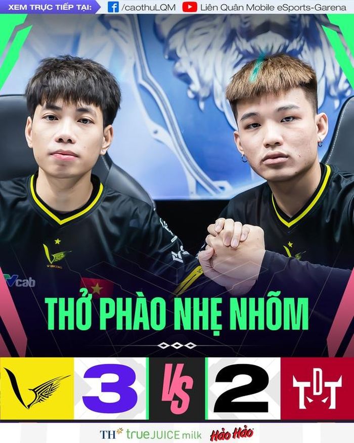 V Gaming xếp thứ 5 sau tuần đấu đầu tiên