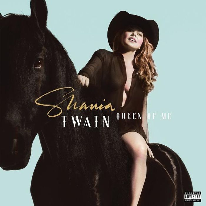 Shania Twain tràn đầy tự tin trên bìa album "Queen of Me"