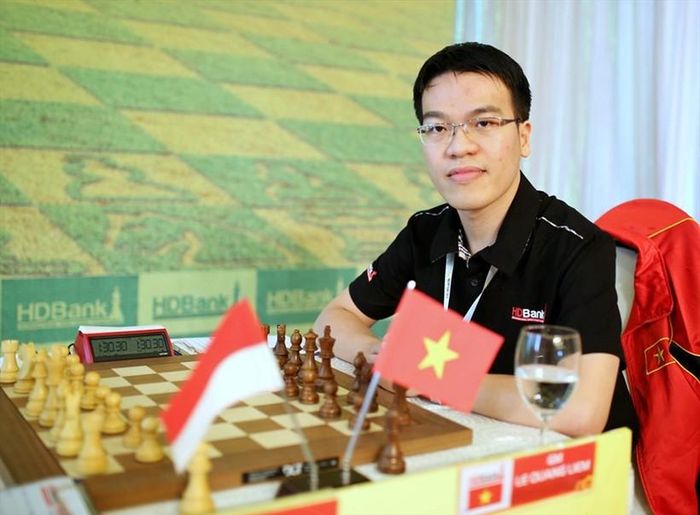 Siêu đại kiện tướng cờ vua quốc tế Lê Quang Liêm.