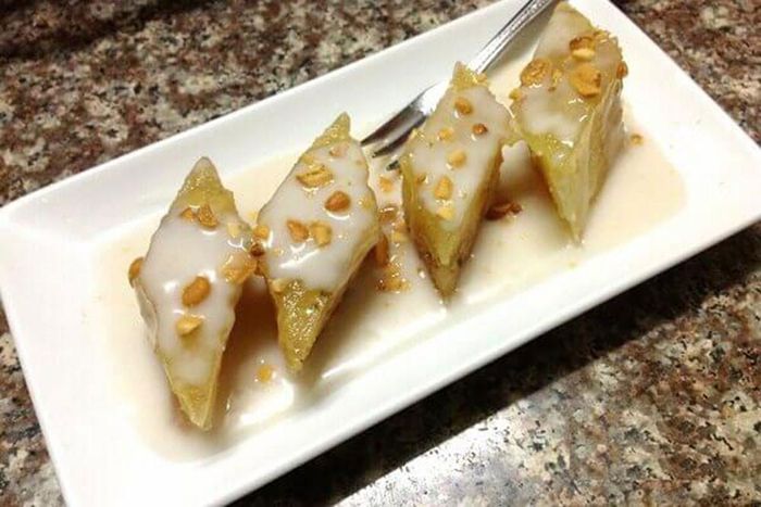 Món bánh chuối hấp truyền thống (Ảnh: thoidaiplus.suckhoedoisong.vn)
