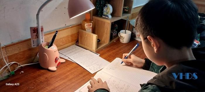 Để con tự học, tự rèn luyện ở nhà mà không đi học thêm cũng là cách lựa chọn của nhiều phụ huynh.