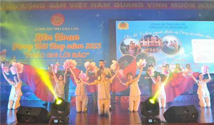 Một số tiết mục tham dự tại Liên hoan.