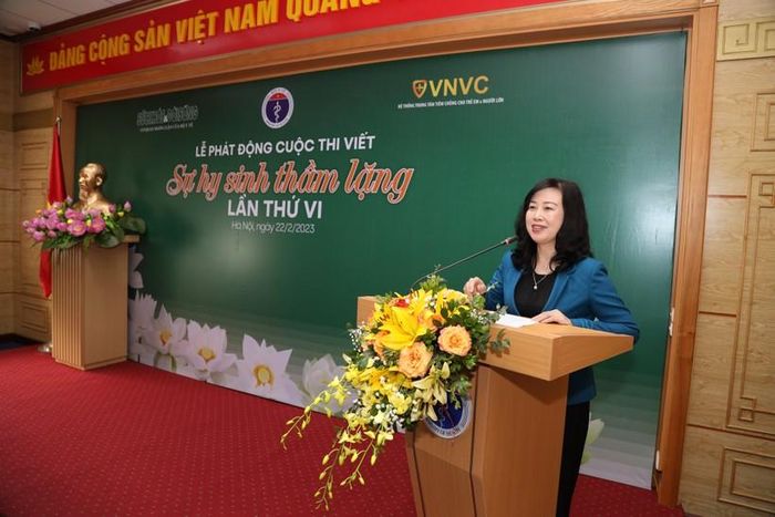 Bộ trưởng Bộ Y tế Đào Hồng Lan.