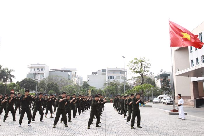 Hoạt động giảng dạy, huấn luyện của hơn 700 chiến sĩ thực hiện nghĩa vụ Công an nhân dân diễn ra sôi nổi tại Trung tâm Huấn luyện và Bồi dưỡng nghiệp vụ