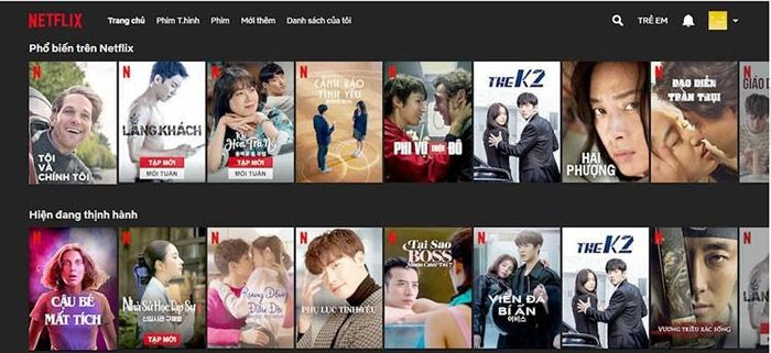 Những series phim trên Netflix rất thu hút người dùng Việt Nam