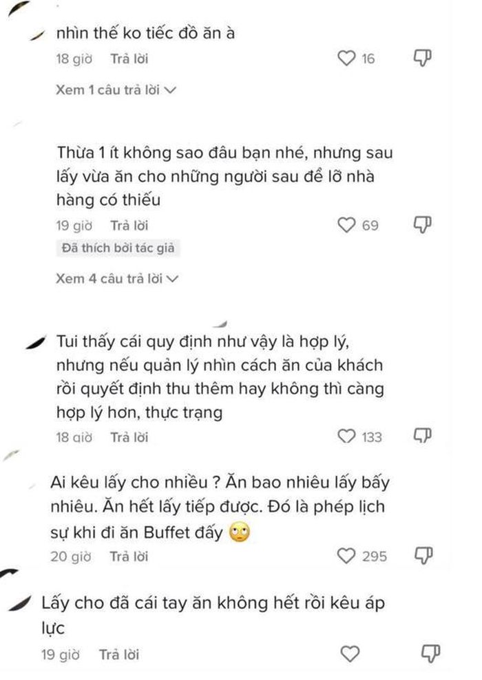 Còn nếu trót lấy quá nhiều, hãy chịu trách nhiệm với hành động của mình thay vì gian dối.