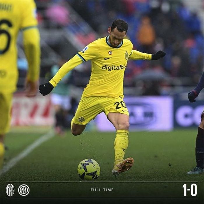 Inter Milan bất ngờ nhận thất bại trước Bologna