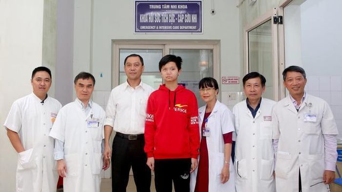 Sau thời gian được điều trị tích cực, bệnh nhân được cho ra viện.