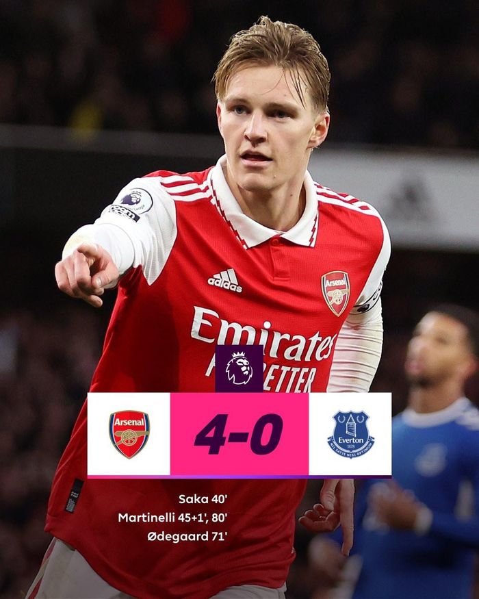 Arsenal thắng giòn giã 4-0