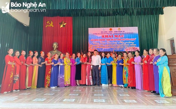 Ảnh: Hội Liên hiệp Phụ nữ huyện Quỳnh Lưu