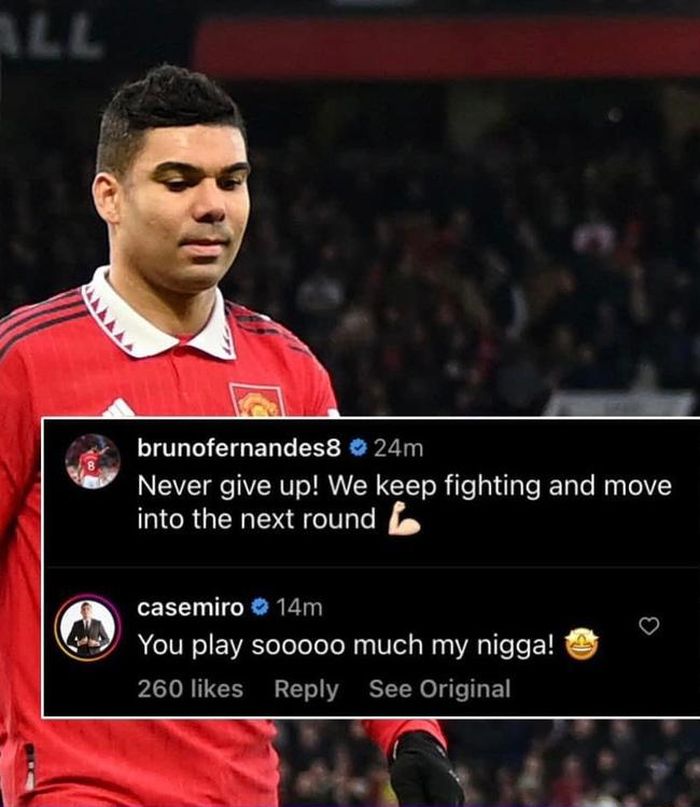 Casemiro dùng từ ngữ phân biệt chủng tộc
