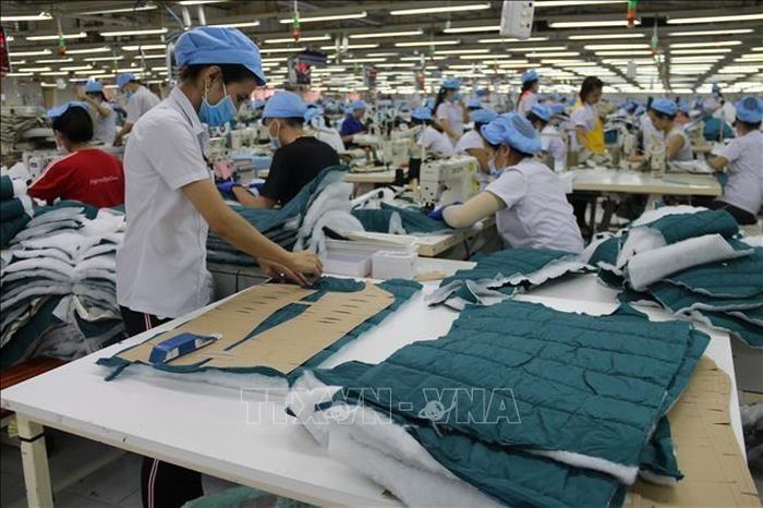 Doanh nghiệp sản xuất đóng trên địa bàn tỉnh Bà Rịa-Vũng Tàu. Ảnh minh họa: TTXVN