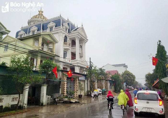 Một góc xã Diễn Tháp (Diễn Châu). Ảnh: Mỹ Hà