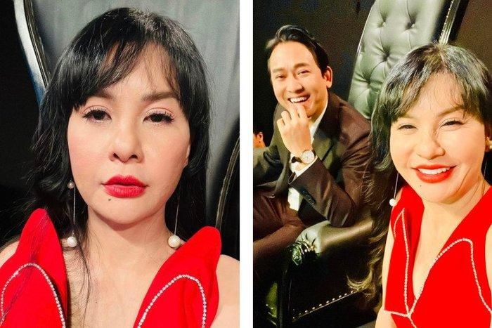 Cát Phượng tự tin khẳng định hình ảnh đăng tải trên mạng xã hội không qia chỉnh sửa nên khuyết điểm xuất hiện trên gương mặt là bình thường