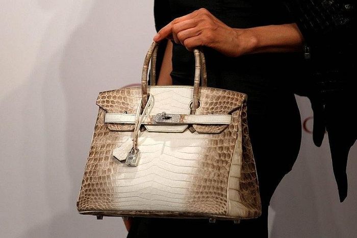  Chiếc túi Himalaya Birkin của thương hiệu Hermes làm từ da cá sấu bạch tạng 