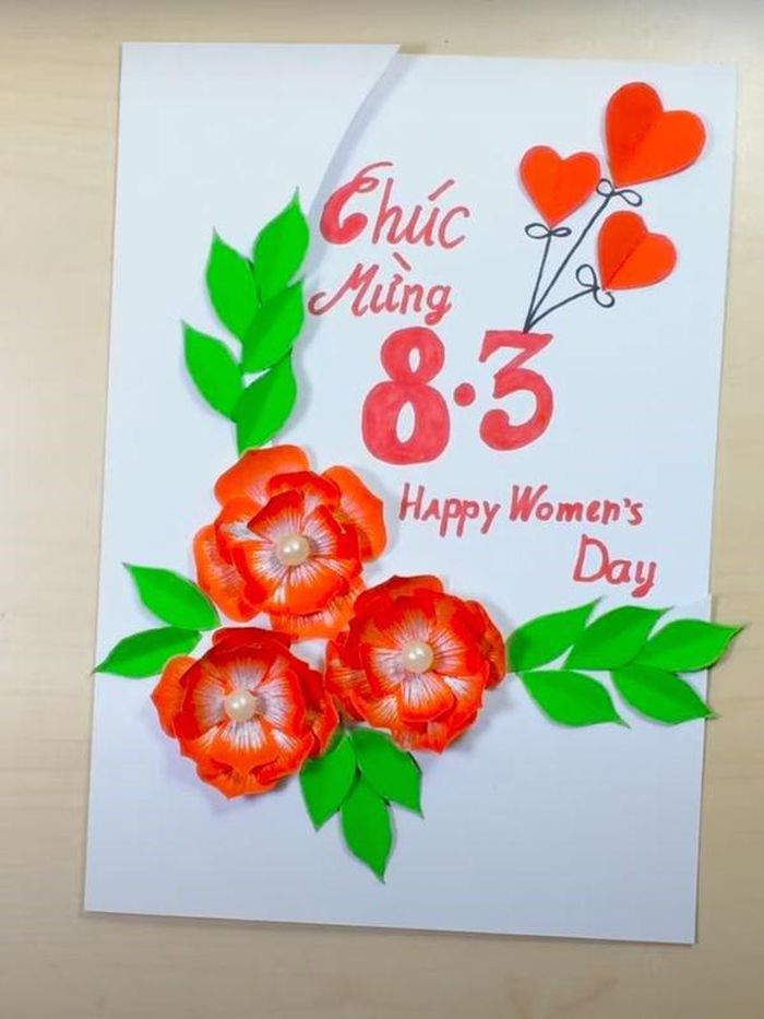 Những tấm thiệp handmade giản dị, dễ làm