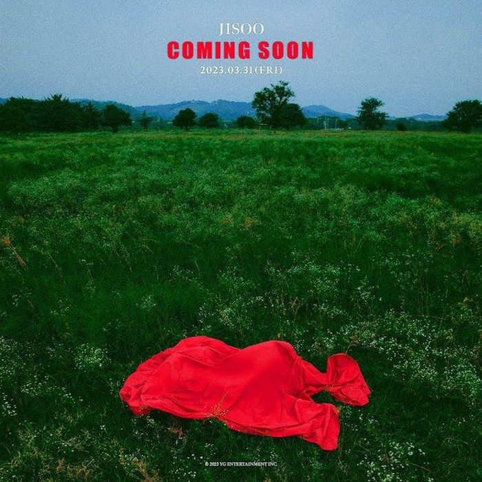 Ảnh teaser cho album solo của Jisoo (Blackpink)