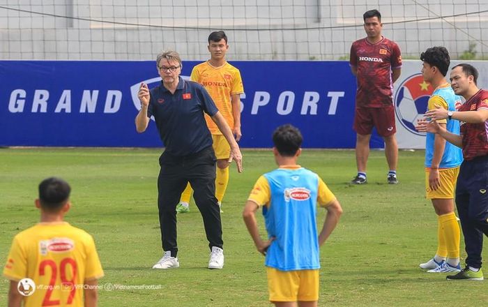 Đây sẽ là giải đấu để ông tìm kiếm đội hình chính thức chuẩn bị cho SEA Games 32 (ảnh VFF)