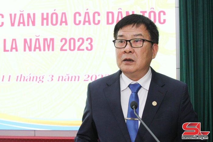 Ông Phạm Hồng Thu Phó Giám đốc Sở Văn hóa, Thể thao và Du lịch