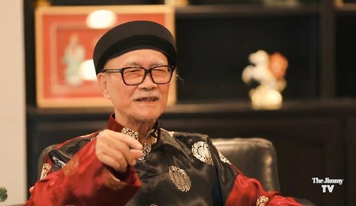 NSND Diệp Lang, hình chụp năm 80 tuổi