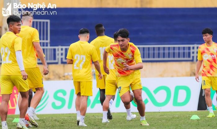 Tiền vệ trẻ Trần Nam Hải lần đầu tiên được tập trung cùng U20 Việt Nam. Ảnh tư liệu Chung Lê