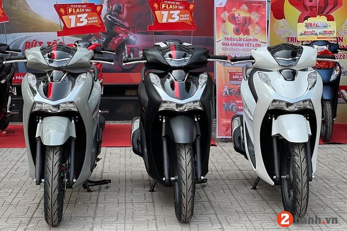 Honda SH 2023 phiên bản mới nhất vừa ra mắt