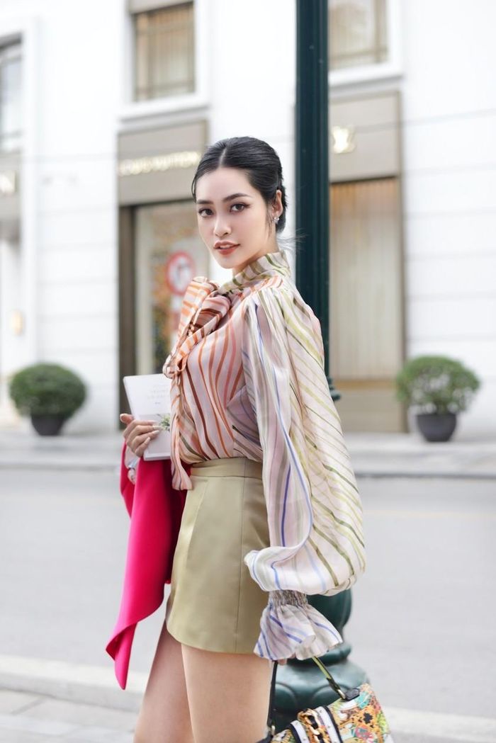 Nông Thúy Hằng lấn sân làm MC. Ảnh: Nhân vật cung cấp.