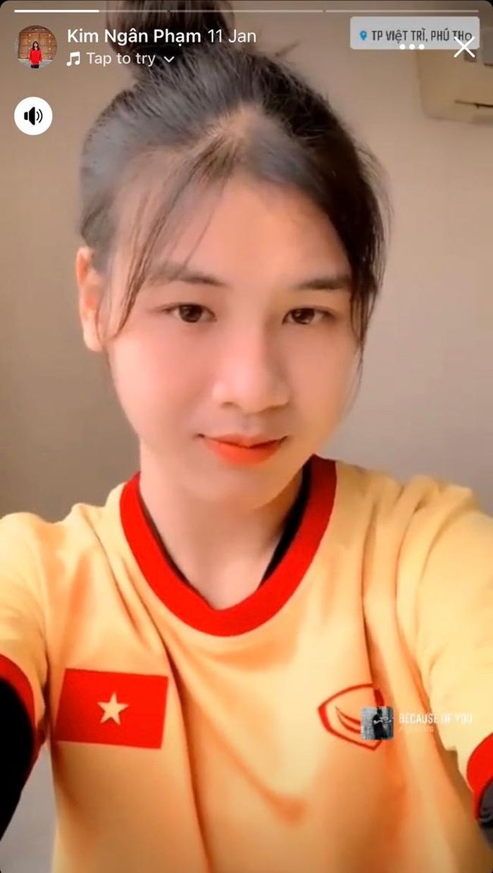 Kim Ngân có ngoại hình không thua kém Phương Thảo (Ảnh: FBNV)