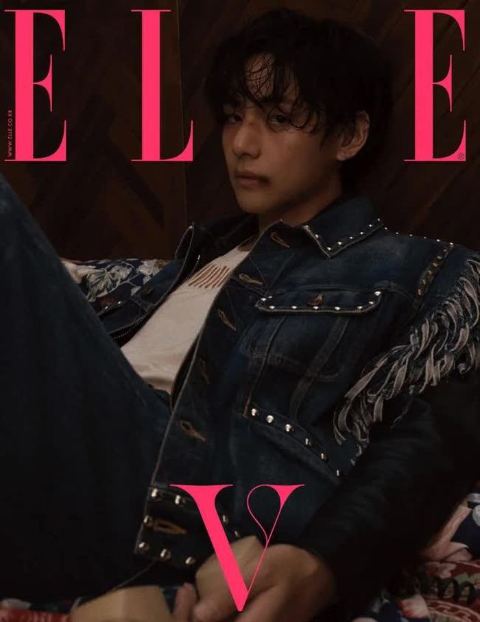 V (BTS) trên bìa tạp chí