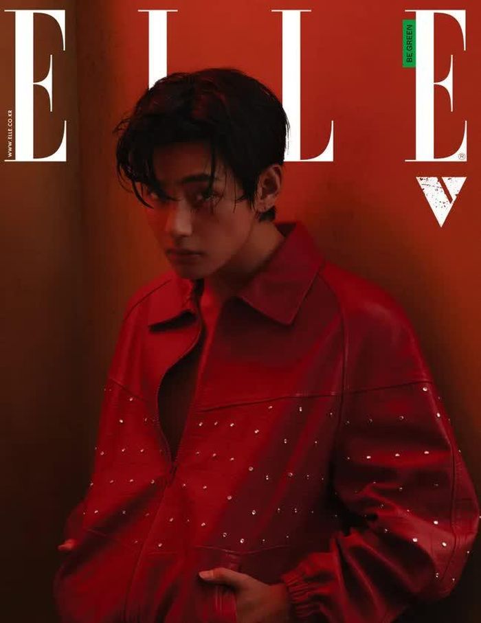 V (BTS) trên bìa tạp chí