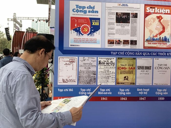 90 gian trưng bày báo chí đa dạng, phong phú về nội dung và hiện đại về hình thức đến từ các cơ quan báo chí từ Trung ương tới địa phương.