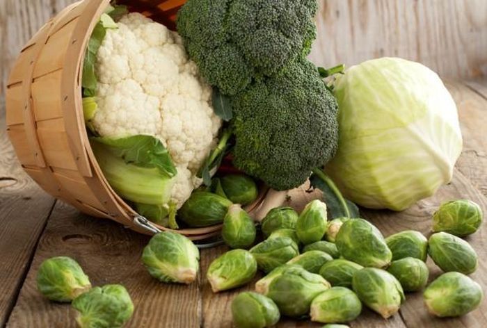 Hàm lượng chất chống oxy hóa cao của rau họ cải có ích cho lá gan.