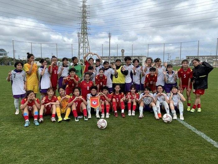 U17 nữ Việt Nam giành chiến thắng đậm tại Nhật Bản