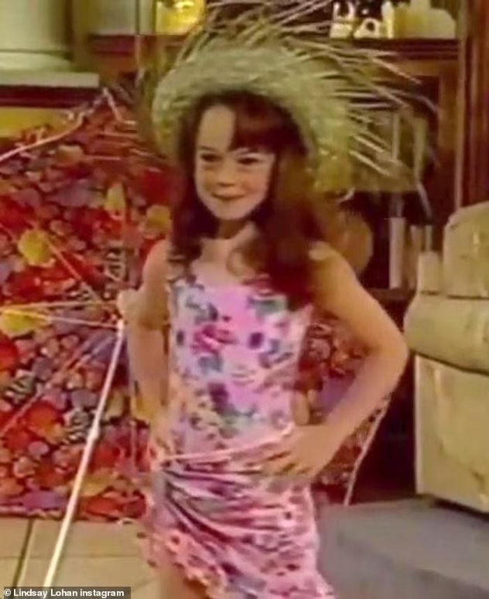 Lindsay Lohan nổi tiếng từ khi còn nhỏ