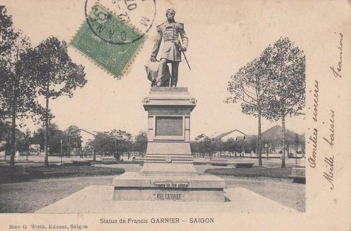 Tượng Francis Garnier tại Sài Gòn