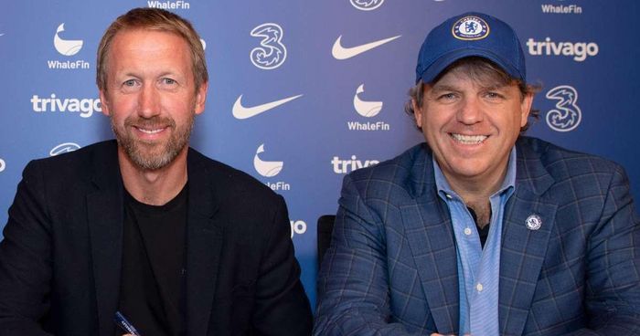 Chelsea phải bỏ ra 21,5 triệu bảng khi mang Graham Potter và một số thành viên BHL của ông từ Brighton sang