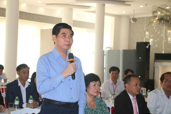Ông Lâm Hải Giang phát biểu tại hội thảo.