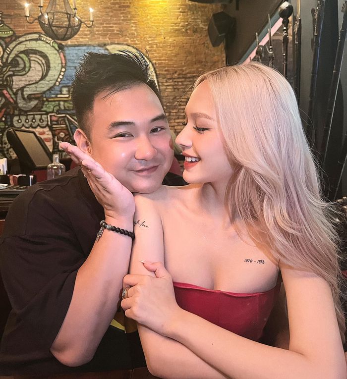 Kết hôn đã lâu, tuy nhiên đến nay Xoài Non và Xemesis vẫn chưa có em bé (Nguồn: FBNV)