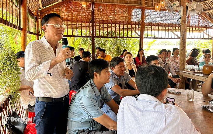 Buổi tọa đàm chia sẻ kinh nghiệm và một số trò chơi tổ chức tại điểm du lịch cộng đồng ở tỉnh Trà Vinh