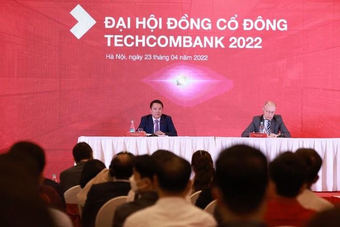  Đại hội đồng cổ đông thường niên 2022 tại Techcombank. (Ảnh: Thu Trang) 