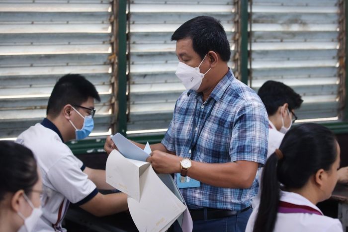Kỳ thi tốt nghiệp THPT 2023 diễn ra cuối tháng 6. Ảnh minh họa: Phương Lâm.