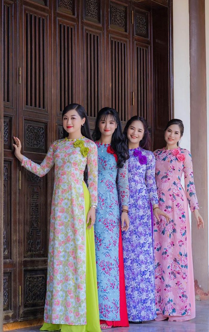 Áo dài Trang Lê được khách hàng trong và ngoài nước yêu thích